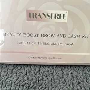Transfree Beauty Boost Brow and Lash Kit tint Lamination